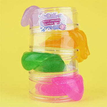 Unicorn Putty Glitter 4 in 1
