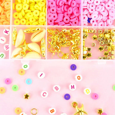 Pärlor Set Clay Beads 1000pcs