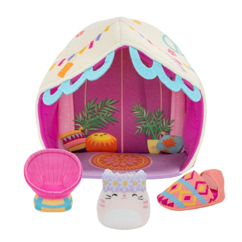 Squishville Mini Squishmallows + Glamping Getaway