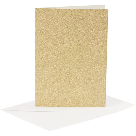 Card Making Guld Glitter