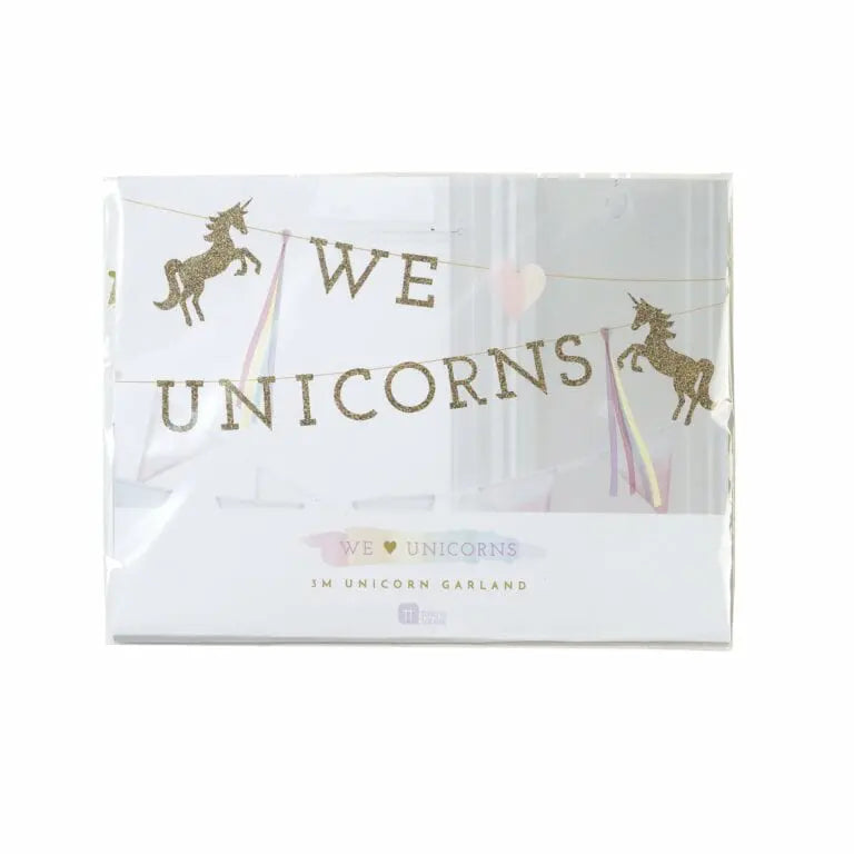 Talking Tables Girlang Unicorn - We Heart Unicorns