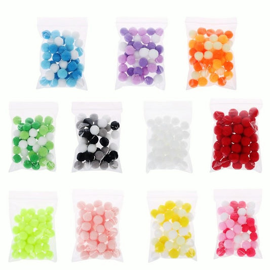 Dekorationsbollar - Pom Pom Mochi Balls