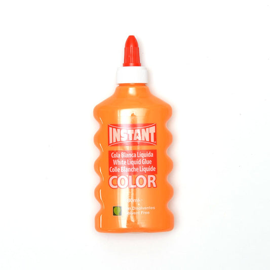 Orange Color Glue Slime PVA Lim