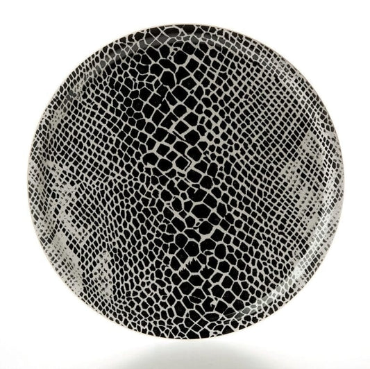 Sandstrom Bricka Rund Ormskinn