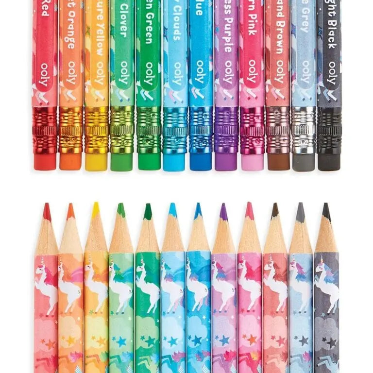 OOLY 12-pack Raderbara Färgpennor Unique Unicorns