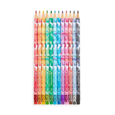 OOLY 12-pack Raderbara Färgpennor Unique Unicorns