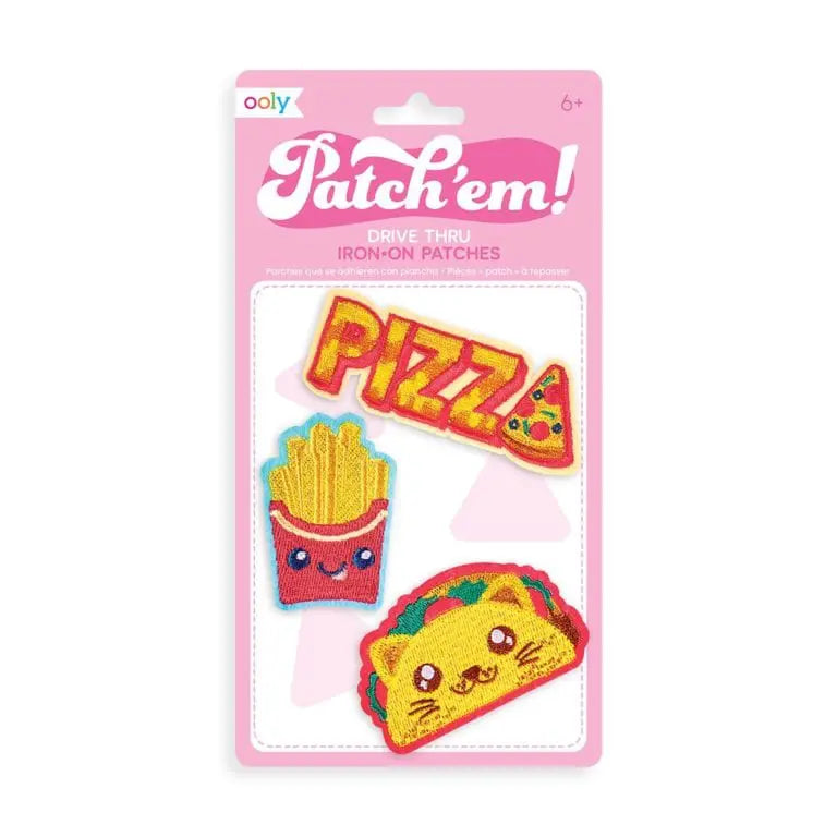 Stryka-på-märke Patch 'em Drive Thru