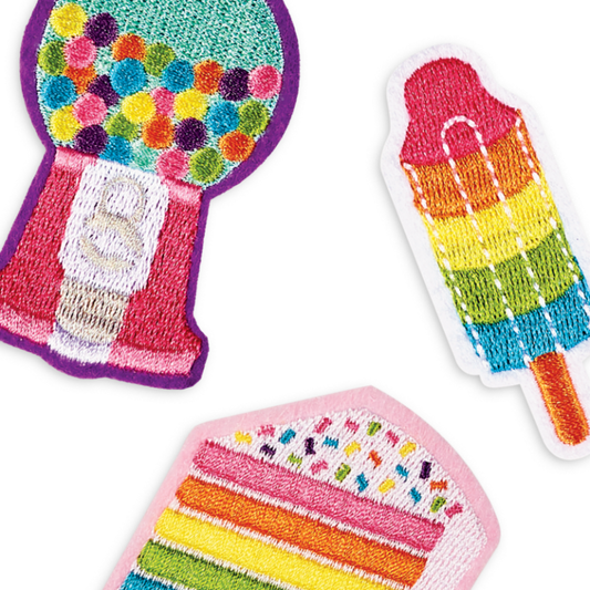 OOLY Stryka-på-märke Patch 'em Rainbow Treats