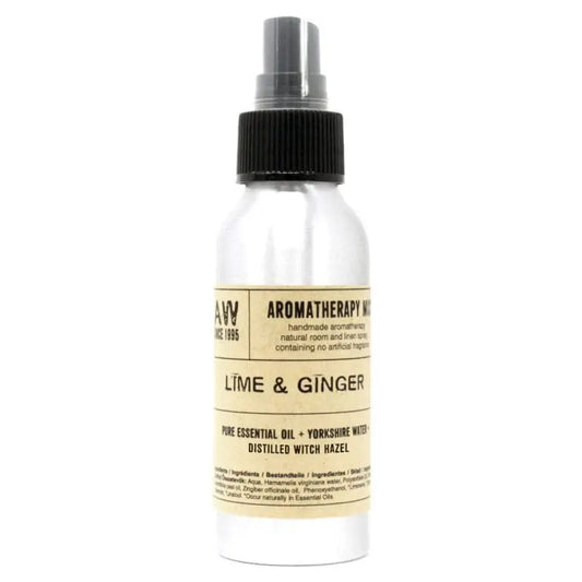 Rumsspray Aromaterapi Eterisk Olja Lime & Ginger