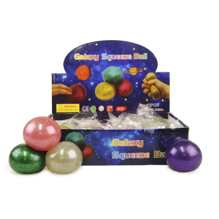 Stressboll Galaxy Glitter