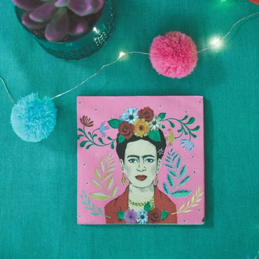 Talking Tables Napkins Boho Frida Kahlo