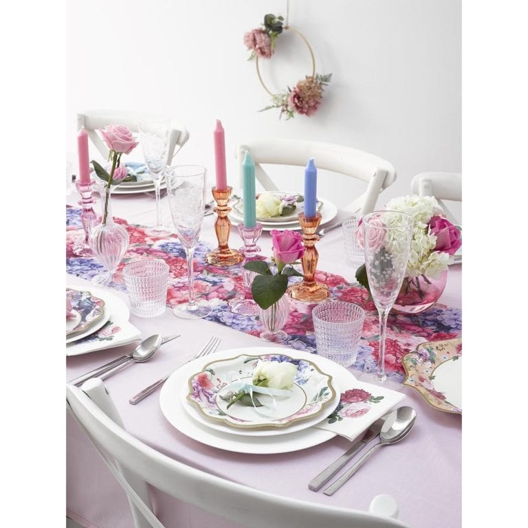 Bordslöpare Blomster