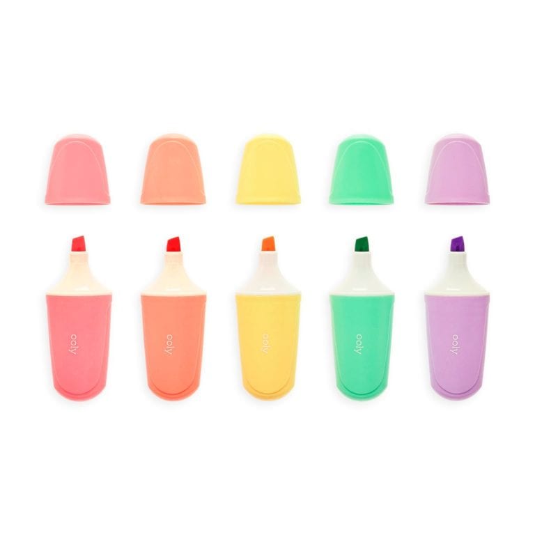 Jordgubbsdoft Highlighters Le Bonbon Pâtisserie Pastell Set