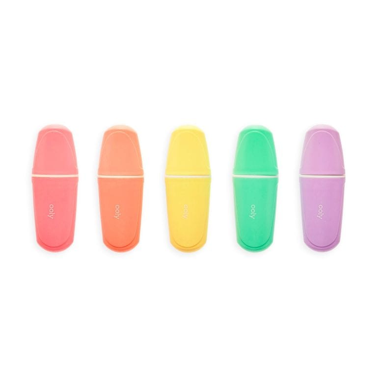 Jordgubbsdoft Highlighters Le Bonbon Pâtisserie Pastell Set