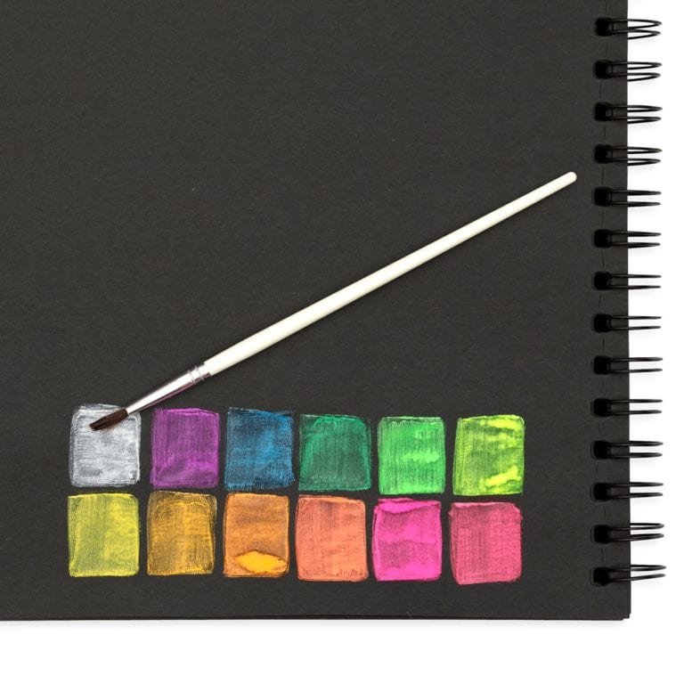 Watercolor Neon Chroma Blends