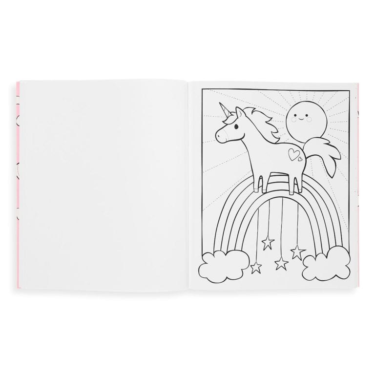 OOLY Målarbok Enchanting Unicorns