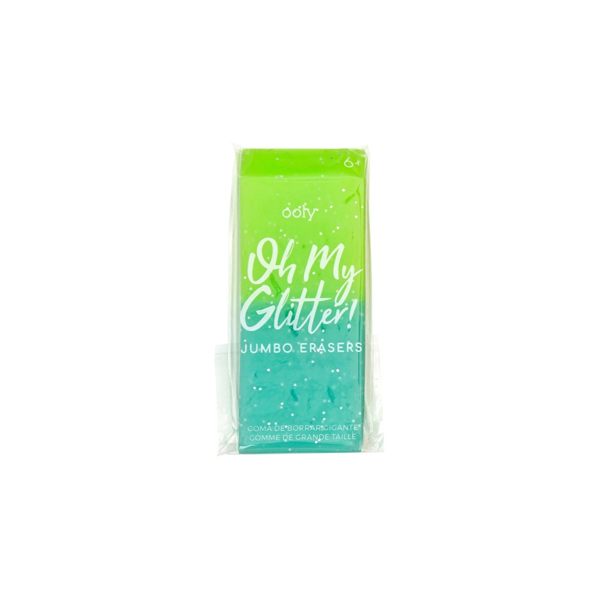 112637-10 OOLY Suddgummi Oh My Glitter Jumbo Erasers