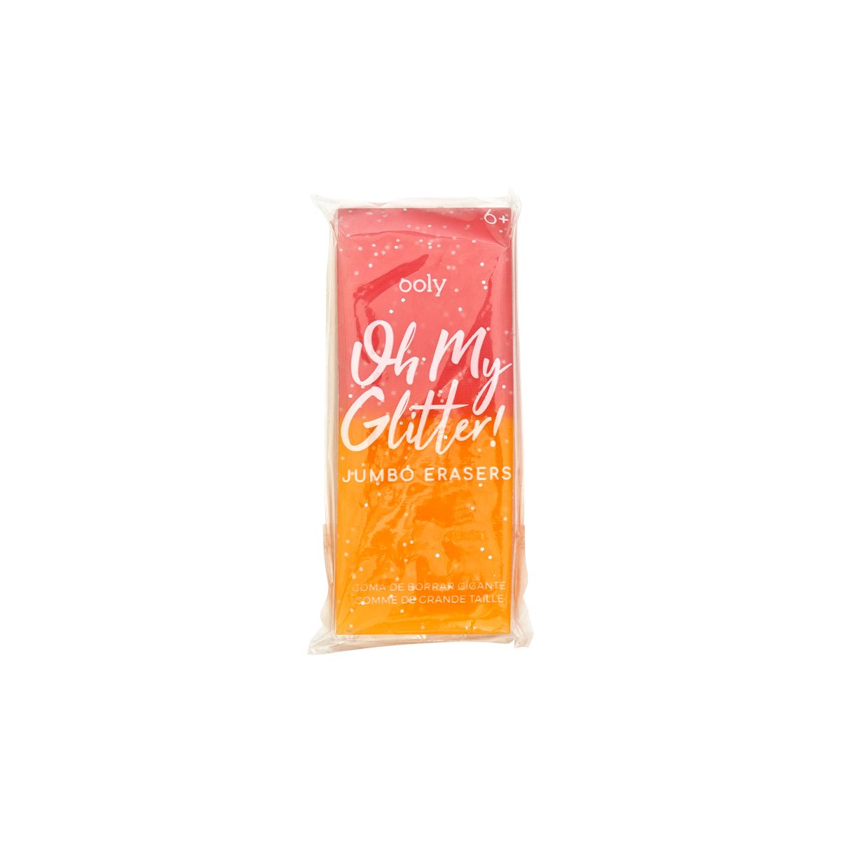 112637-9 OOLY Suddgummi Oh My Glitter Jumbo Erasers