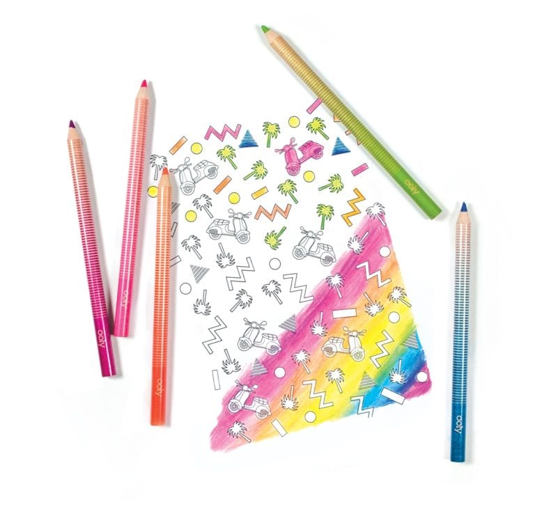 OOLY Färgpennor Jumbo Brights Neon Set