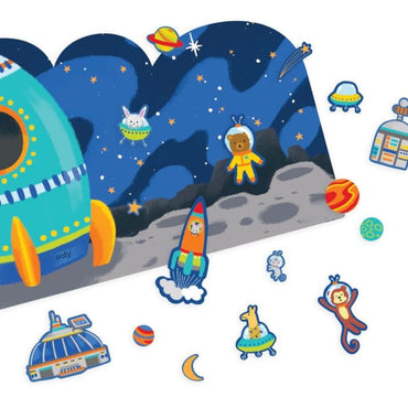 Aktivitets Kit med Flyttbara Klistermärken