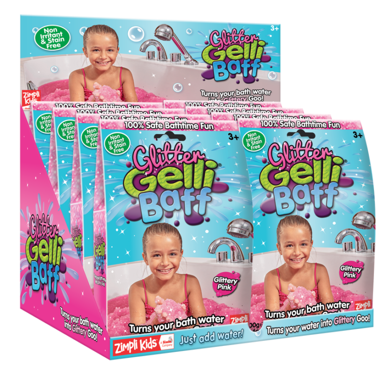 Zimpli Kids Glittery Pink Gelli Baff