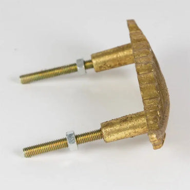 Sass & Belle Knopp Guld Fjäder i Vintage Stil