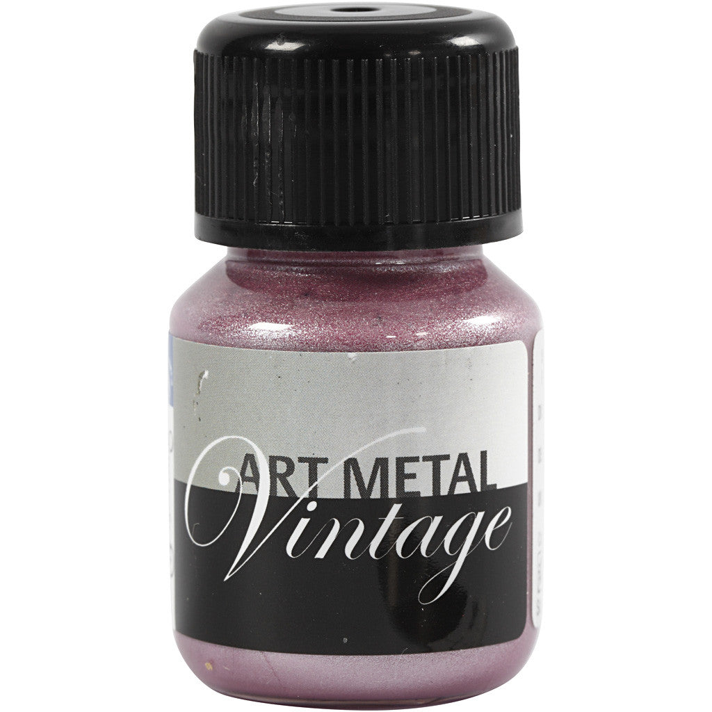 Schjerning Art Metal Vintage Högkvalitativ Vattenbaserad Metallic Färg