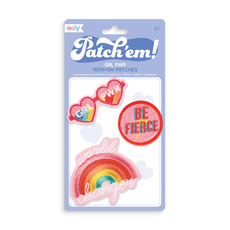 OOLY Stryka-på-märke Patch ’em