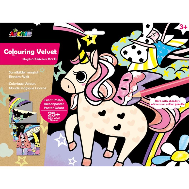 Färgläggningsaffisch