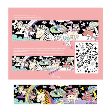 Färgläggningsaffisch