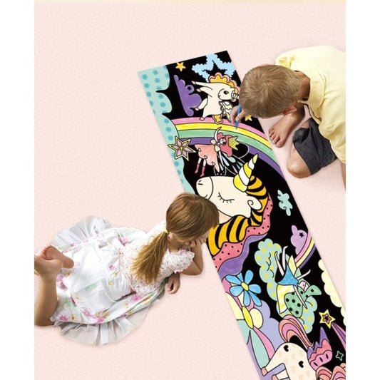 Färgläggningsaffisch