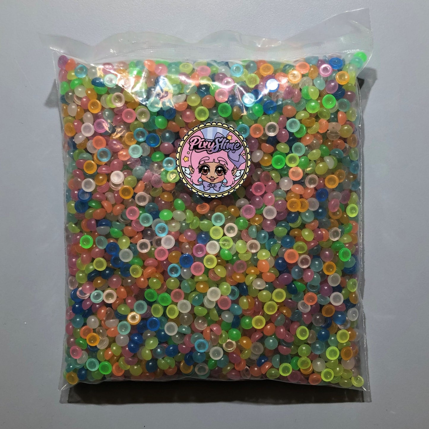 113251-16 Pärlor G.I.D Glow Fishbowl Beads - 7 Colors
