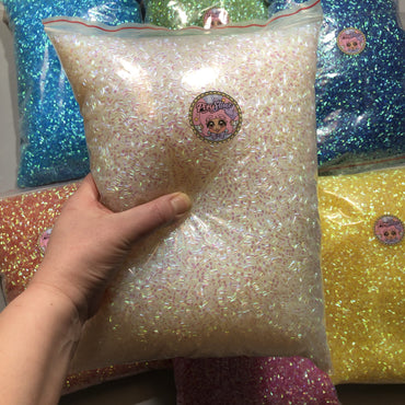 113252-10 Pärlor Iridescent Bingsu Beads - 7 Colors