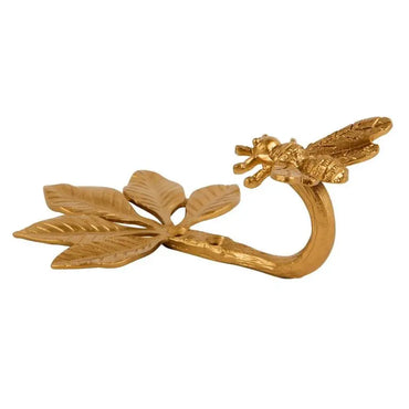 Väggkrok och Gardinomtag Guld