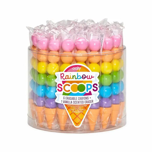 OOLY Rainbow Scoops doftkritor