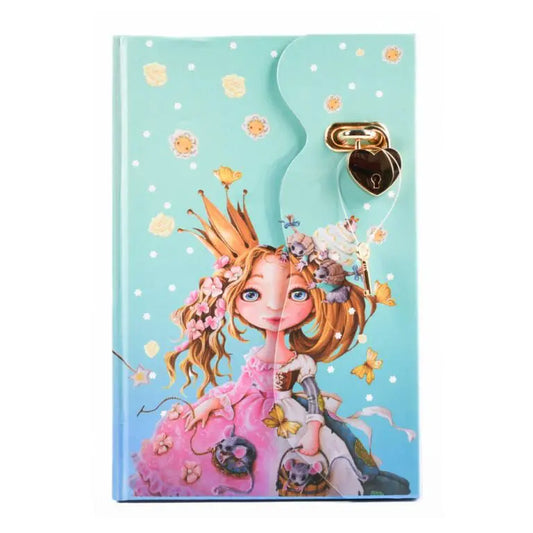 Ritas Wonderland dagbok med lås