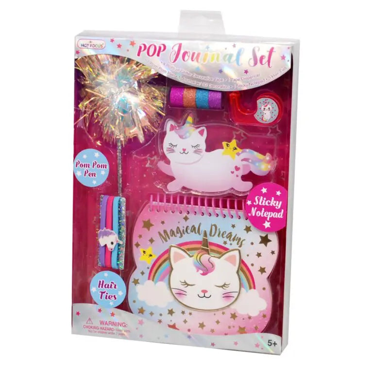 Caticorn skrivset för barn