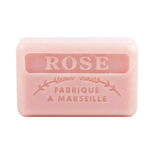 Savon de Marseille Äkta Fransk Naturtvål Rosdoft