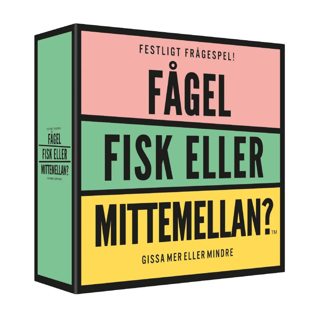 Sällskapsspel Fågel, Fisk eller Mittemellan
