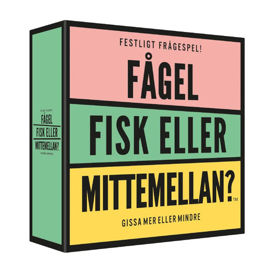 Sällskapsspel Fågel, Fisk eller Mittemellan