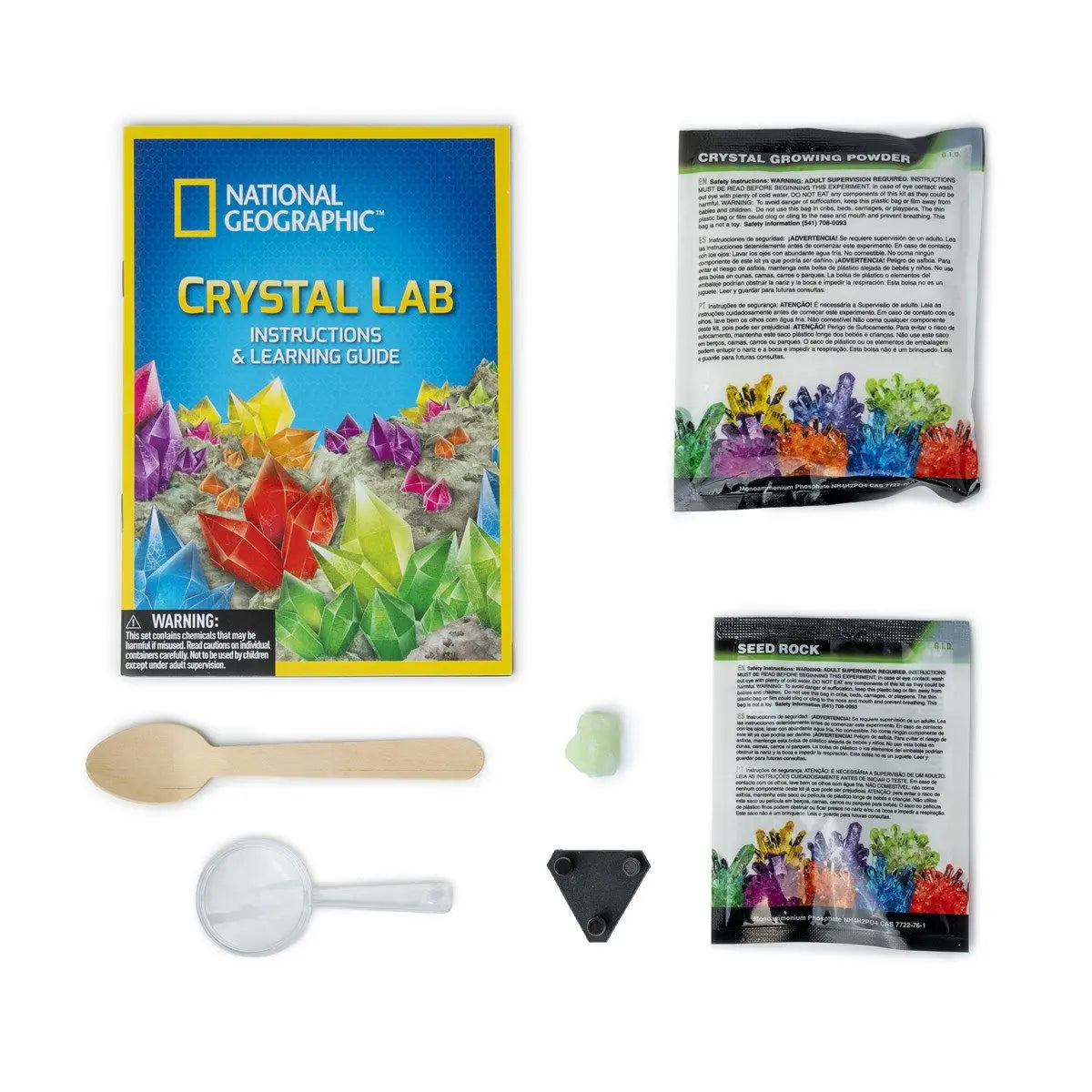 National Geographic Experiment Kit Självlysande Kristallodling