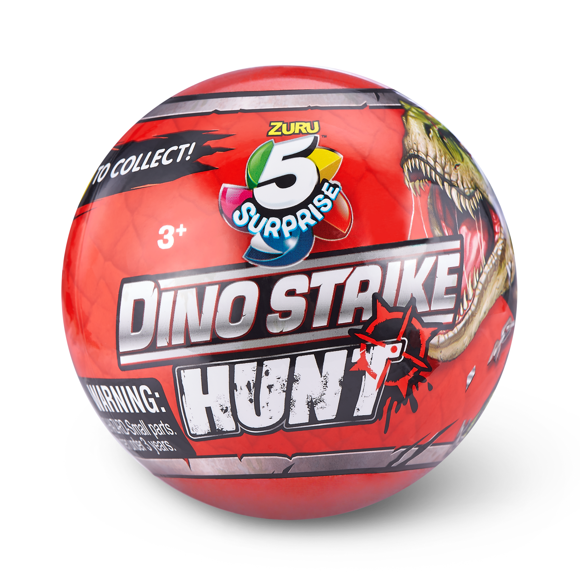 Zuru 5 Surprises Dino Strike Hunt - Överraskningsboll