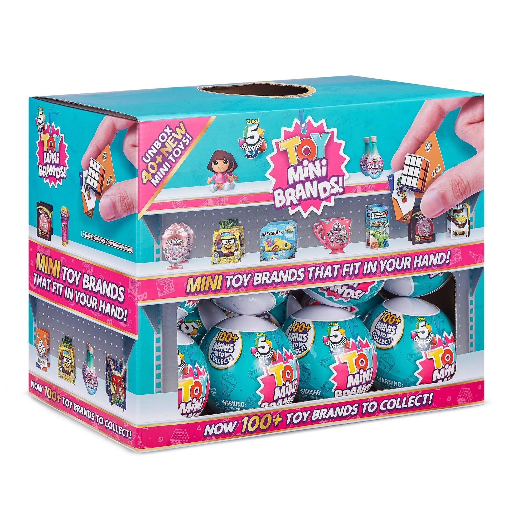 Zuru 5 Surprises Mini Toy Brands, Leksaker i Miniatyrer av Kända Varumärken