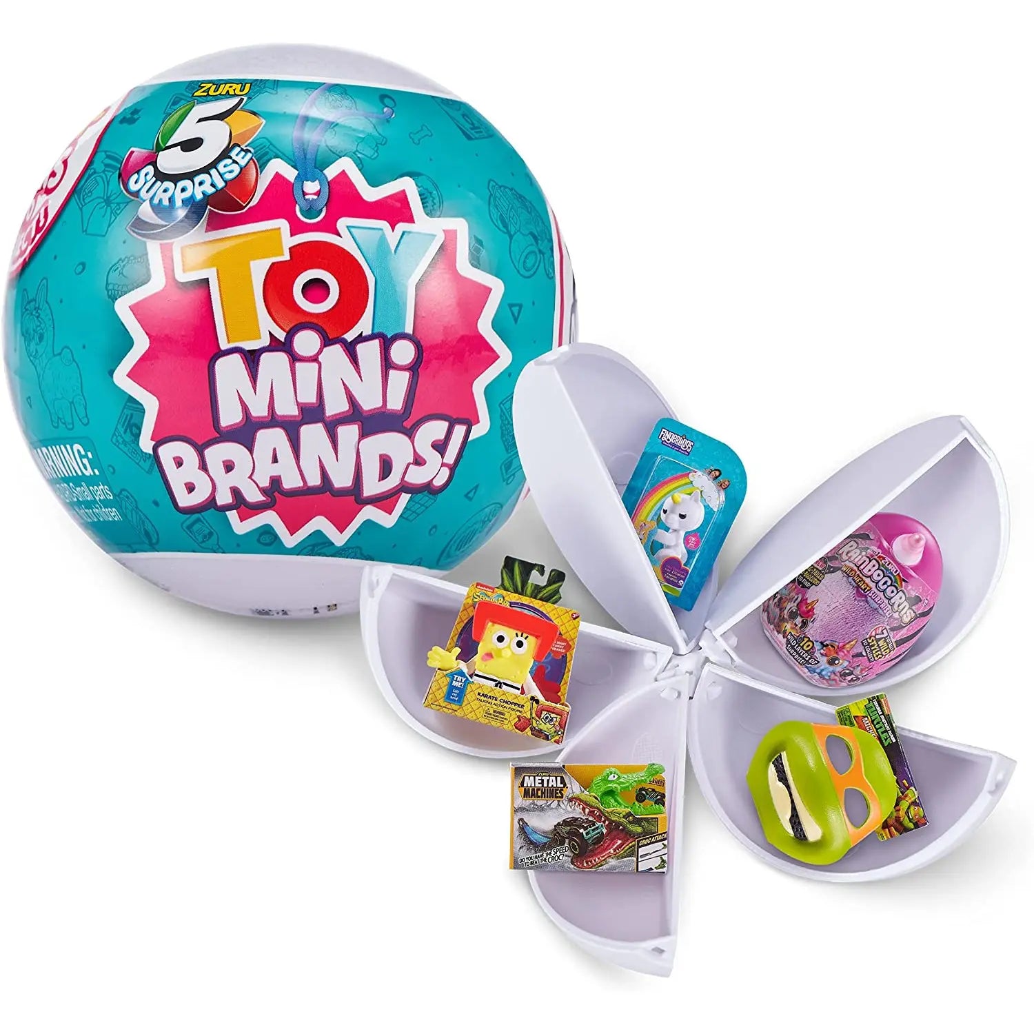Zuru 5 Surprises Mini Toy Brands, Leksaker i Miniatyrer av Kända Varumärken