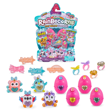 Zuru RainBoCorns, Itsy Glitzy 4-Pack