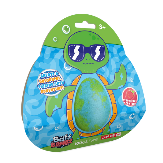 114185-Zimpli-Kids-Badbomb-med-Jordgubbsdoft-Skoldpadda