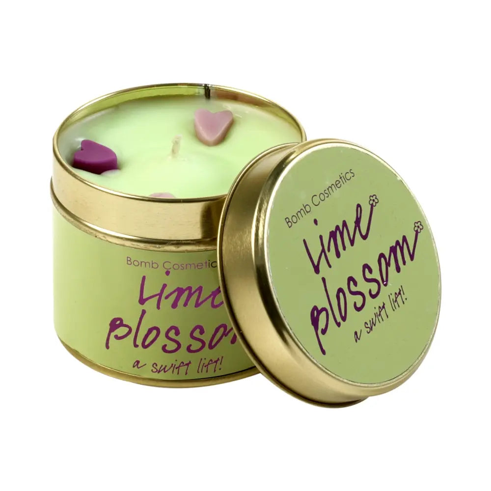 Bomb Cosmetics Doftljus Lime Blossom - Citrus, Apelsinblomma, Kardemumma