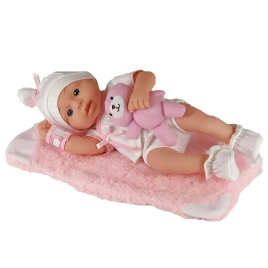 Happy Friend Newborn Mjuk Docka, Flicka 30 cm