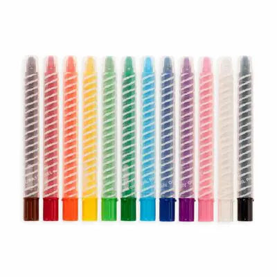 OOLY Oljepastellkritor Twisty Sticks - Set om 12