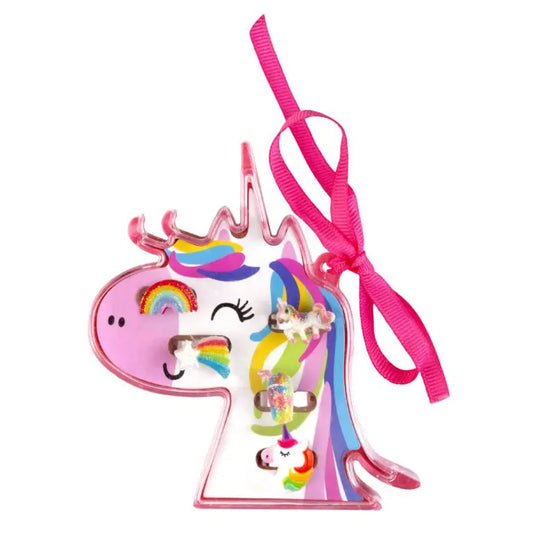 Flicksmyckeset ringar med låda